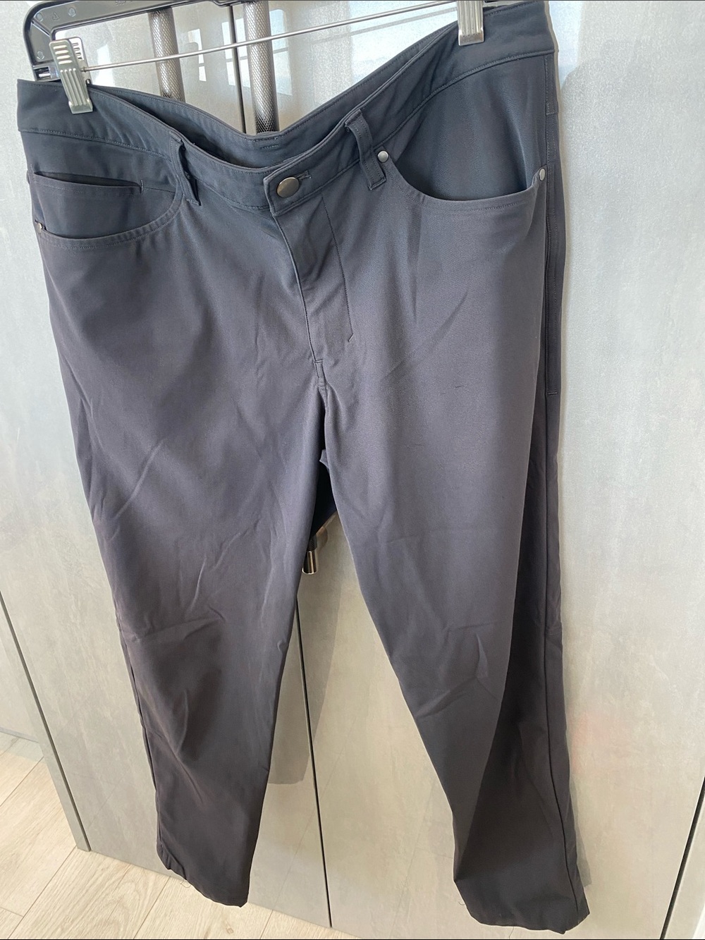 lululemon athletica ABC Men's Dark Grey pants size 33